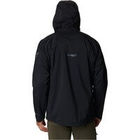 Columbia chaqueta impermeable hombre Mazama Trail Shell vista trasera