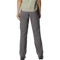 Columbia pantalón montaña mujer Silver Ridge Utility Convertible Pant vista trasera