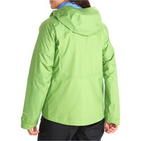 Marmot chaqueta impermeable mujer Wm's Mitre Peak GORE-TEX Jacket vista trasera