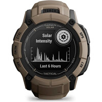 Garmin pulsómetros con gps Instinct 2X, Solar Tactical Edition Coyo 02