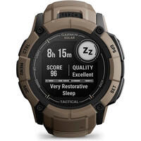 Garmin pulsómetros con gps Instinct 2X, Solar Tactical Edition Coyo 08