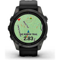 Garmin pulsómetros con gps EPIX PRO, 42mm, Saph, CrbnGry DLC Ti, Bl 03