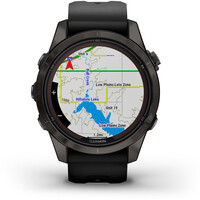 Garmin pulsómetros con gps fenix 7S Pro Saph Solar, Carbon Gray Ti 06