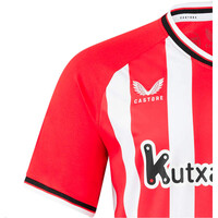 Castore camiseta de fútbol oficiales niño ATHL.BILBAO 24 REPLICA HOME INF SS JSY 03