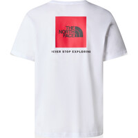 The North Face camiseta manga corta hombre M S/S BOX NSE TEE vista trasera