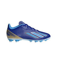 adidas botas de futbol niño cesped artificial X CRAZYFAST CLUB FxG J MESSI lateral exterior