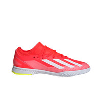 adidas botas fútbol sala niño X CRAZYFAST LEAGUE IN J ROBL lateral exterior