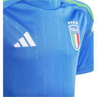 adidas camiseta de fútbol oficiales niño FIGC H JSY Y vista detalle