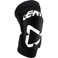 Leatt perneras cortas ciclismo Rodilleras 3DF 5.0 Junior vista detalle