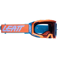 Leatt gafas ciclismo Gafas Velocity 5.5 Nen Naranja Gris Claro 58% vista frontal