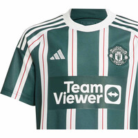 adidas camiseta de fútbol oficiales niño M.UNITED 24 A JSY Y vista detalle