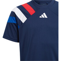 adidas camisetas entrenamiento futbol manga corta niño FORTORE23 JSY Y vista detalle