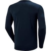 Helly Hansen camiseta montaña manga corta hombre HH LIFA ACTIVE SOLEN LS vista trasera