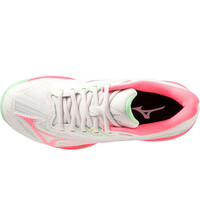 Mizuno Zapatillas Tenis Mujer WAVE EXCEED LIGHT 2 PADEL (W) vista superior