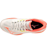 Mizuno Zapatillas Tenis Mujer WAVE EXCEED LIGHT 2 CC (W) vista superior