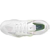 Mizuno zapatillas indoor mujer WAVE MOMENTUM 3 (W) vista superior