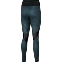 Mizuno pantalones y mallas largas fitness mujer Printed Tight (w) vista trasera