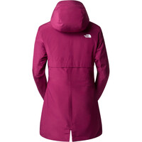 The North Face chaqueta softshell mujer W HIKESTELLER INSULATED PARKA vista trasera