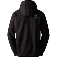 The North Face Sudaderas Montaña Hombre M OUTDOOR GRAPHIC HOODIE vista trasera