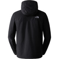 The North Face chaqueta softshell hombre M HOMESAFE FULL ZIP FLEECE HOODIE vista trasera