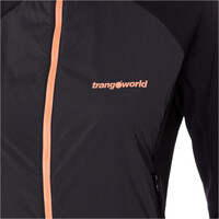 Trango chaqueta softshell mujer CHAQUETA LONGUE vista trasera