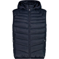 MAN VEST SNAPS HOOD