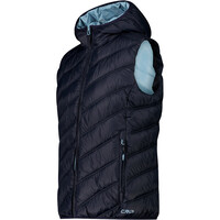 Cmp chaleco outdoor mujer WOMAN VEST FIX HOOD vista detalle