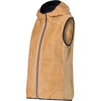 Cmp chaleco outdoor mujer WOMAN VEST FIX HOOD vista detalle