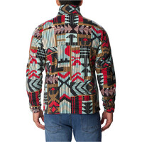 Columbia forro polar hombre Steens Mountain Printed Jacket vista trasera