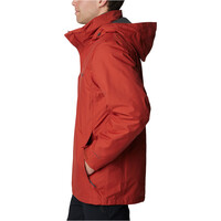 Columbia chaqueta impermeable insulada hombre Mission Air Interchange Jacket vista detalle