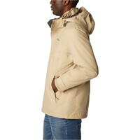 Columbia chaqueta impermeable insulada hombre Bugaboo II Fleece Interchange Jacket vista detalle