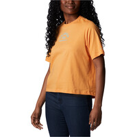 Columbia camiseta montaña manga corta mujer North Cascades Relaxed Tee vista detalle