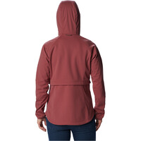 Columbia chaqueta softshell mujer Canyon Meadows Softshell Jacket vista trasera