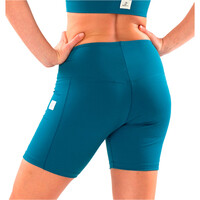 Ginadan pantalones y mallas cortas fitness mujer FOREVER SHORT POCKET vista trasera