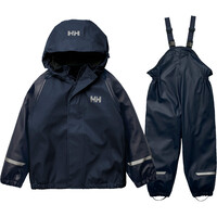 Helly Hansen chubasquero impermeable niño K BERGEN FLEECE PU RAINSET 2.0 02