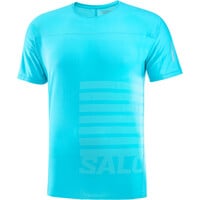Salomon camisetas trail running manga corta hombre SENSE AERO SS TEE GFX M vista detalle