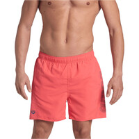 Arena bañador playa hombre BAADOR FUNDAMENTALS ARENA LOGO BOXER R vista frontal