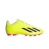 adidas botas de futbol niño cesped artificial X CRAZYFAST CLUB FxG J lateral exterior