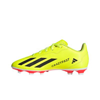 adidas botas de futbol niño cesped artificial X CRAZYFAST CLUB FxG J puntera