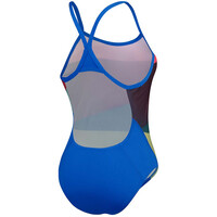 Speedo bañador natación mujer Womens Placement Digital Turnback 06