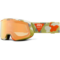 100% gafas ventisca SNOWCRAFT XL HiPER Goggle - Copper Lens vista frontal