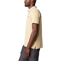 Columbia camiseta montaña manga corta hombre Nelson Point Polo vista detalle