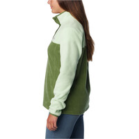 Columbia forro polar mujer Benton Springs 1/2 Snap Pullover vista detalle