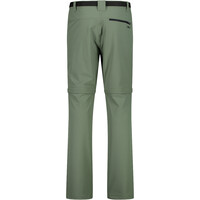 Cmp pantalón montaña hombre MAN ZIP OFF PANT vista trasera