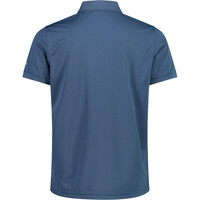 Cmp camiseta montaña manga corta hombre MAN POLO vista trasera