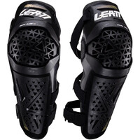 Leatt perneras cortas ciclismo Rodilleras y Espinilleras Dual Axis Pro vista detalle