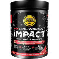 Gold Nutrition Bebidas Energeticas PRE-WORKOUT IMPACT WATERMELON vista frontal