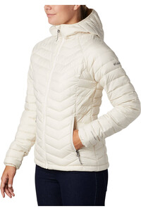 Columbia chaquetas mujer Powder Lite Hooded Jacket vista frontal