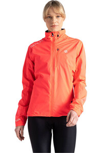 Dare2b chaqueta impermeable ciclismo mujer Wmn Mediant II Jkt vista trasera