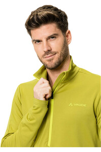 Vaude forro polar hombre LIVIGNO HALFZIP II vista detalle